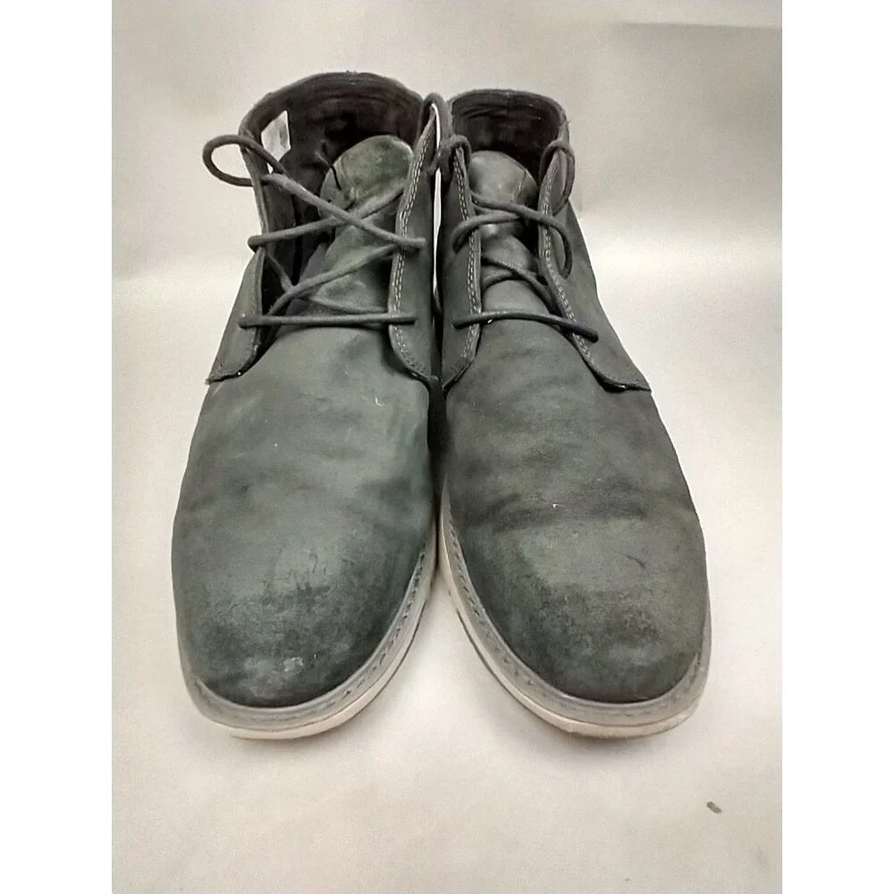 TOMS Men's Navi Moc Chukka Mens 13 Leather/Suede Lace Up Brown‎ Boots